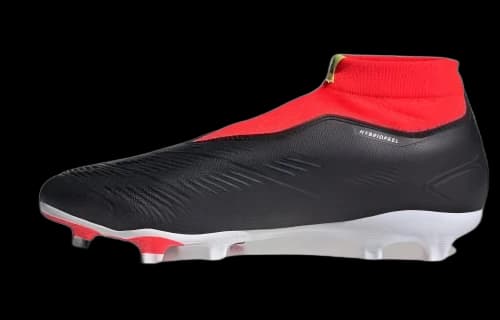 adidas Predator League LL FG Core Black Cloud White Solar Red