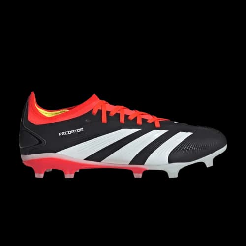adidas Predator 24 Pro FG Core Black Cloud White Solar Red