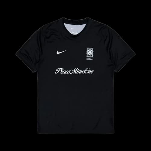 Nike x PEACEMINUSONE Korea KFA Academy Pro Football Top Black