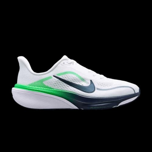 (GS) Nike Air Zoom Pegasus 42 'White Green Spark Midnight Navy'