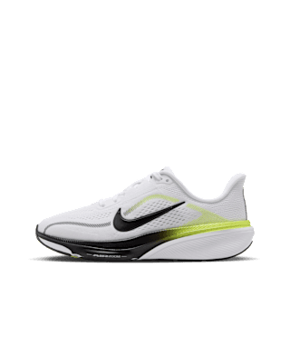 (GS) Nike Air Zoom Pegasus 42 'White Black Lemon Venom'