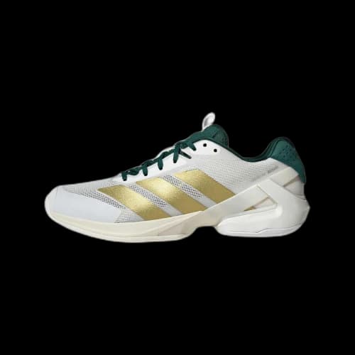 adidas Adizero Ubersonic 5 White Gold Collegiate Green