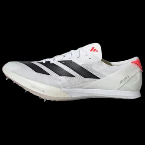 adidas Adizero Finesse Spikes Cloud White Core Black Lucid Red