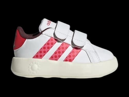 adidas Grand Court 2.0 Disney Minnie Cloud White Pink Fusion Pure Ruby (TD)
