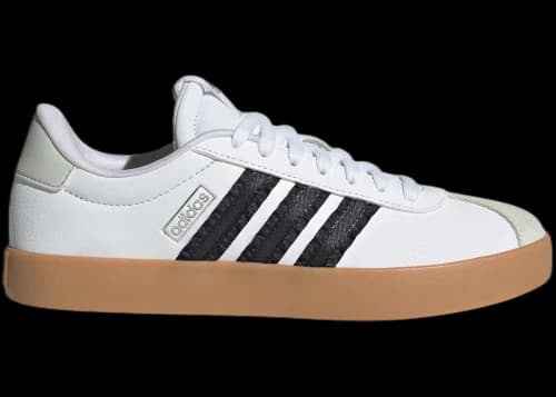 adidas VL Court 3.0 White Black Orbit Grey (Women's)