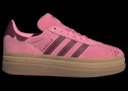 adidas Gazelle Bold Shadow Red Pink Spark (Women's)