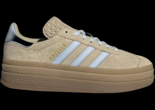 adidas Gazelle Bold Stone Khaki Crystal Sky (Women's)
