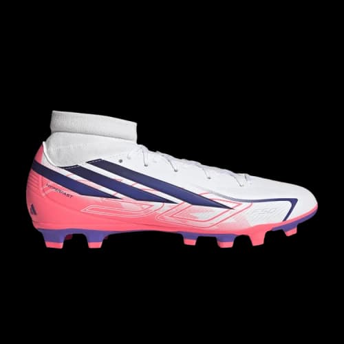 adidas F50 Hyperfast Club Mid FG/MG 'Cloud White Solar Turbo'