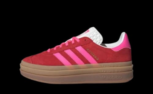 adidas Gazelle Bold Collegiate Red Lucid Pink (Women's)