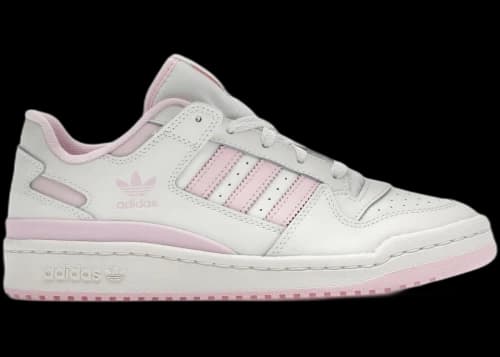 adidas Forum Low CL Cloud White Clear Pink (Women's)