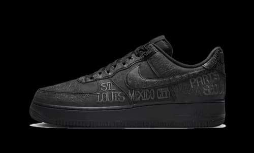 Nike Air Force 1 Low World Tour Black