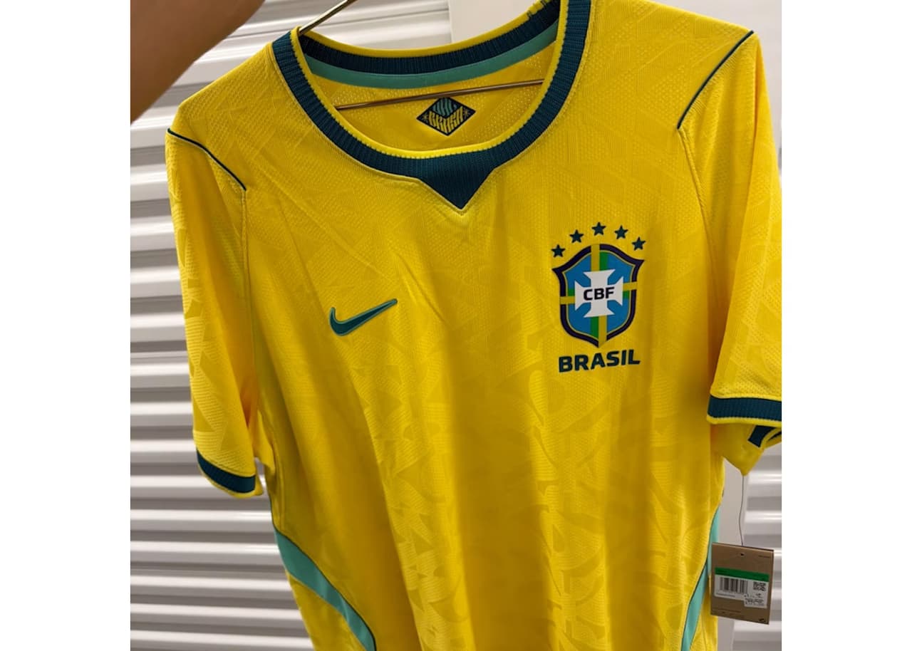 Nike Brazil Home Jersey Yellow