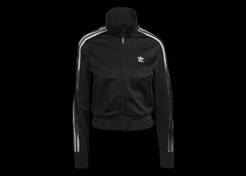 adidas Women's Adicolor Classic Firebird Track Top (KR Sizing) Black