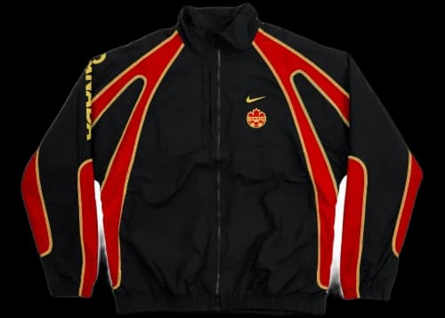 Nike x NOCTA Canada X2 World Cup 2026 Soccer O-Can Northstar Nylon Track Jacket Black