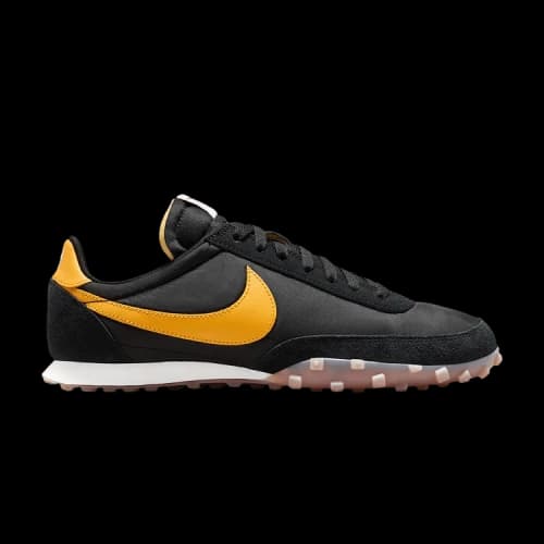 Nike Waffle Racer Black University Gold