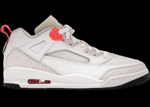 Jordan Spizike Low White Bright Crimson