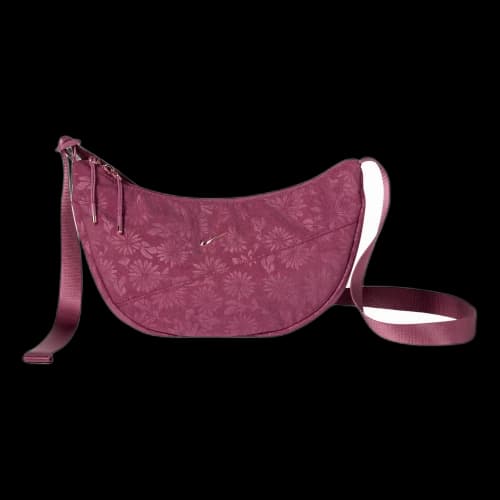 Nike Aura Floral Crescent 4L Crossbody Bag 'Pink Smoke ROSE GOLD BRL'