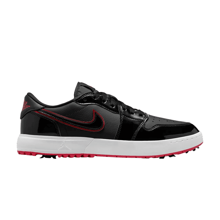 Jordan 1 Retro Low Golf Bred Black Patent