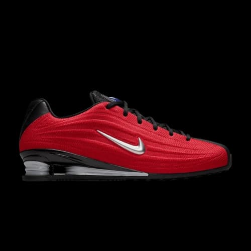 Nike Shox Z Fire Red Black Silver (Women's)