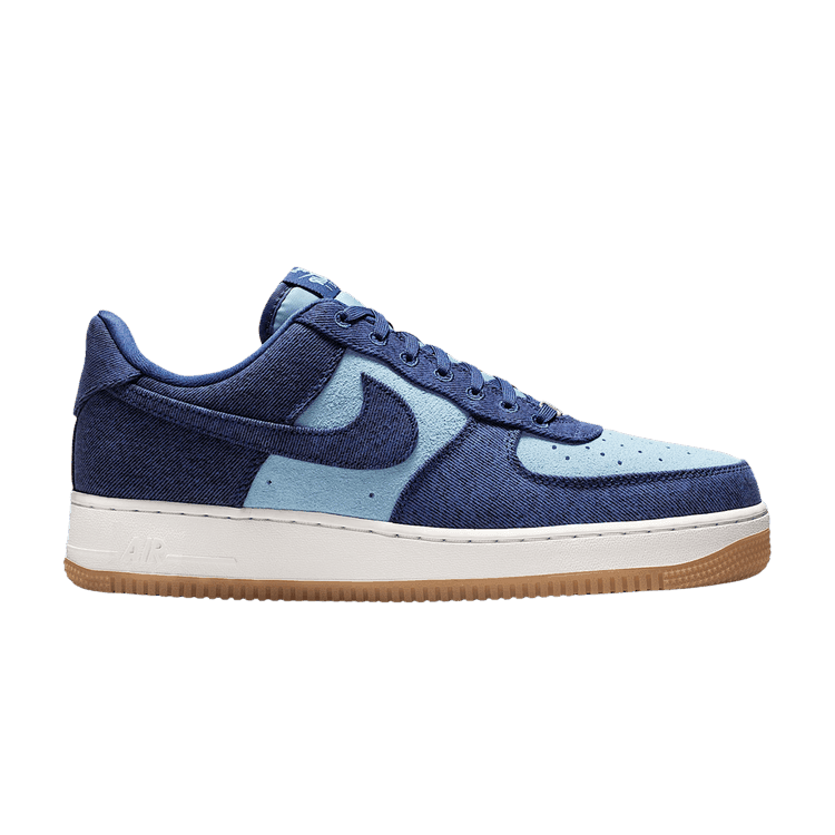 Nike Air Force 1 Low '07 LV8 Denim Navy Worn Blue