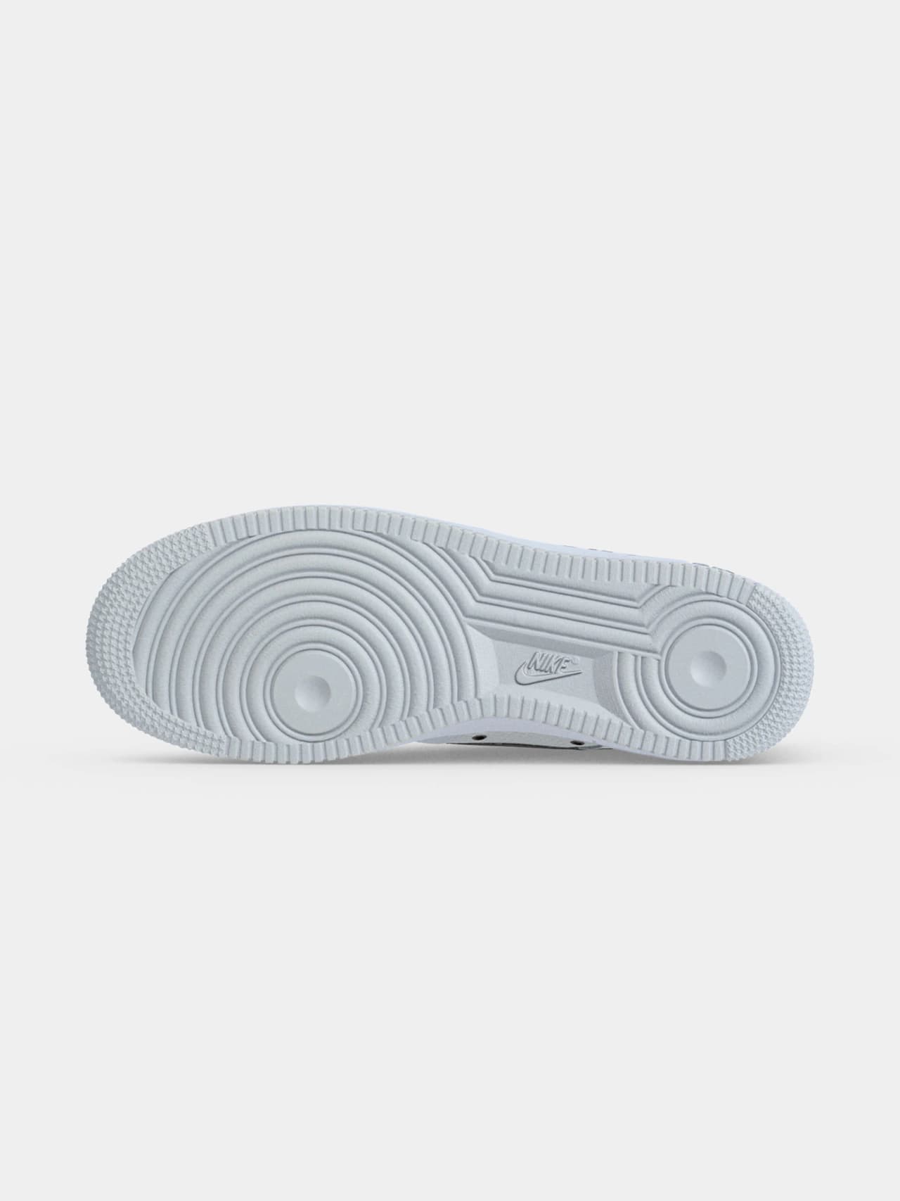 Nike Air Force 1 Intermittent Spring 'Gray White Black'