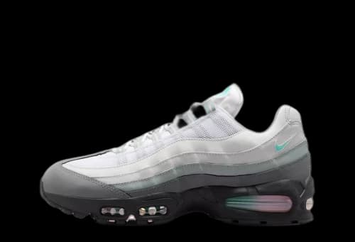 Nike Air Max 95 Big Bubble White Hyper Turquoise Pink Foam