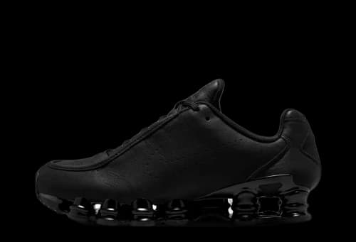 Nike Shox TL SE Triple Black Leather