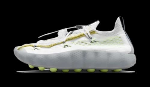 Nike Mind 002 Flyknit White Dark Grey Volt
