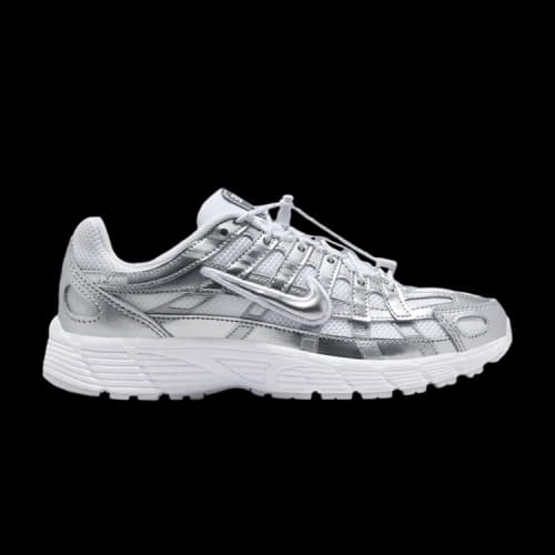 Nike P 6000 Low top Running Shoes Silver Unisex