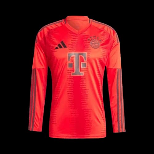 adidas FC Bayern 24/25 Long Sleeve Home Jersey Red