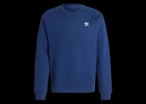 adidas Trefoil Essentials Crew Sweatshirt Night Indigo