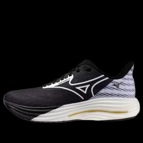 Mizuno Wave Rider 29 'Black White Gold'