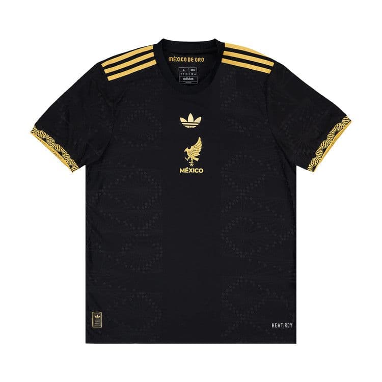adidas Mexico Gold Jersey Black