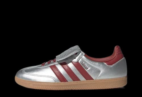 adidas Samba LT Silver Metallic Ruby Gum (Women's)