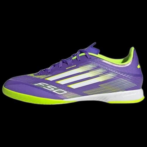 adidas F50 League Indoor Purple Rush Cloud White Lucid Lemon