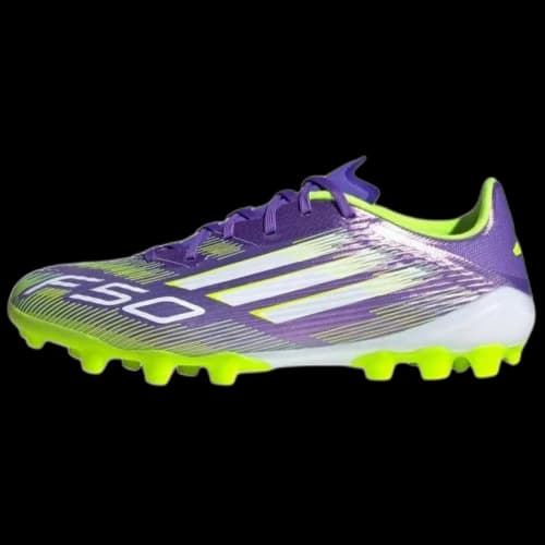 adidas F50 League 2G/3G AG Purple Rush Cloud White Lucid Lemon
