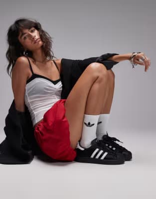adidas Superstar II Black Ponyhair (Women's)