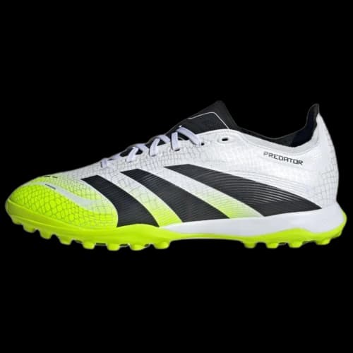 adidas Predator League TF Cloud White Core Black Lucid Lemon