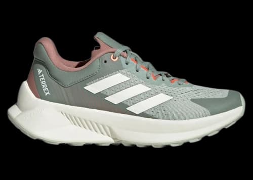 adidas Terrex Soulstride Flow Trail Linen Green Off White Silver Green (Women's)