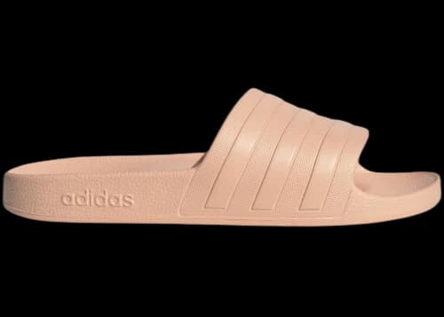 adidas Adilette Aqua Slides Powder Coral (Women's)