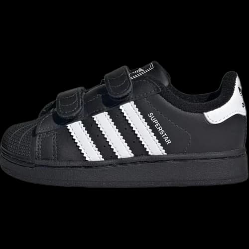 adidas Superstar II Comfort Closure Black Cloud (TD)