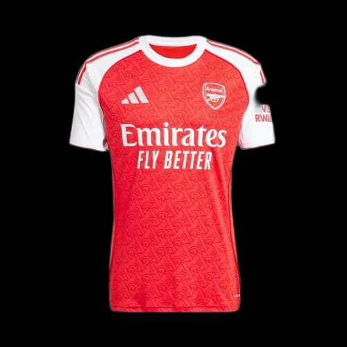 adidas Arsenal 25/26 Home Jersey Better Scarlet White