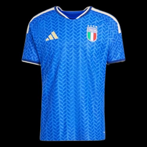 adidas Italy 26 Home Authentic Jersey 'Bold Blue'