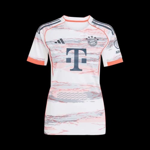 adidas FC Bayern 25/26 Away Jersey White