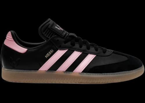 adidas Samba Messi Black Gold Metallic