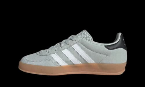 adidas Gazelle Indoor Wonder Silver Cloud White Core Black (GS)