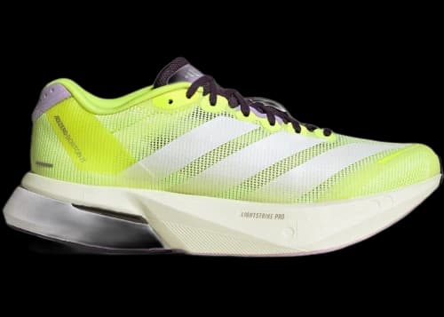 adidas Adizero Boston 13 Solar Yellow Powder Plum (Women's)