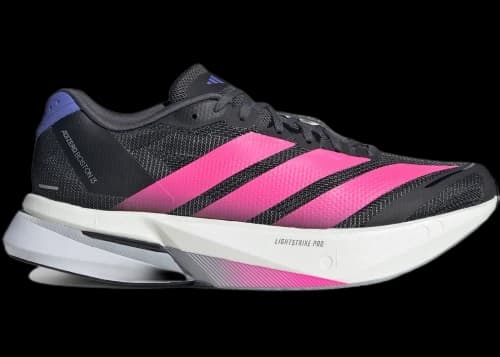 adidas Adizero Boston 13 Black Lucid Pink Cobalt Blue (Women's)