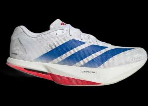 adidas Adizero Boston 13 White Royal Blue Dash Grey (Women's)