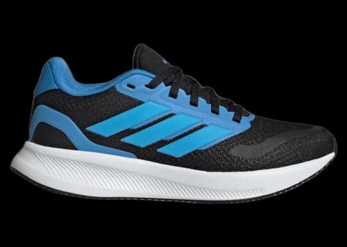 adidas Runfalcon 5 Black Lucid Aquamarine Lucid Ray Blue (GS)